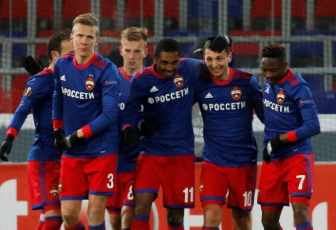 CSKA tapo pirmuoju Europos lygos aštuntfinalio dalyviu (VIDEO)