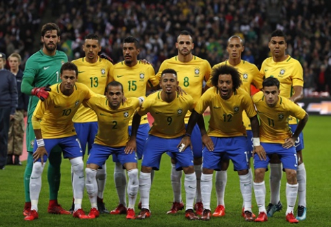 15 Brazilijos rinktinės žaidėjų jau turi garantuotą vietą artėjančiame pasaulio čempionate