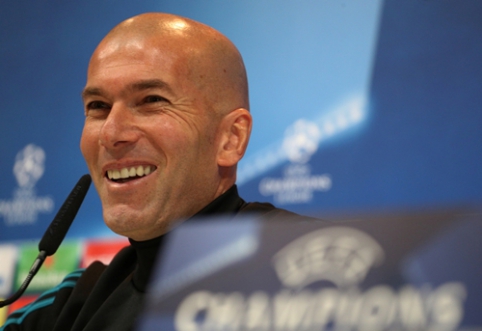 Z. Zidane'as: nemanau, kad nuo rungtynių su PSG priklauso mano ateitis