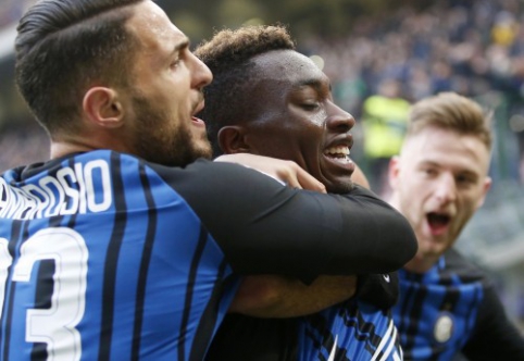 Italijoje - "Inter", "Sampdoria" ir "Roma" pergalės (VIDEO)