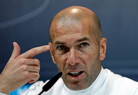 Z.Zidane'as paaiškino, kodėl nusprendė pakeisti C.Ronaldo
