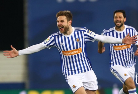 Pralaimėjimų seriją nutraukęs "Real Sociedad" pyktį išliejo ant "Deportivo"