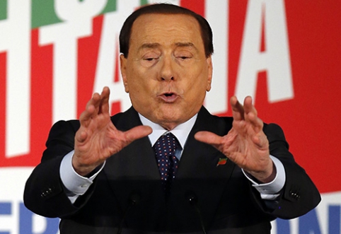 S.Berlusconi atskleidė, ko trūksta "Milan" komandai