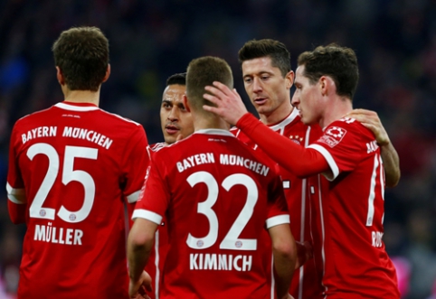 "Bayern" varžovus iš Dortmundo sudaužė lyg Velykinius kiaušinius (VIDEO)