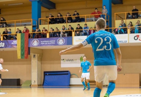Naudingiausiu „Betsafe-Futsal A lygos“ sezono žaidėju išrinktas A. Skurdelis