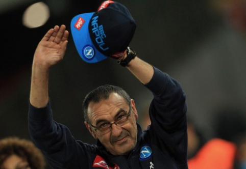 Su "Premier" lyga siejamas M. Sarri artėja prie naujo kontrakto su "Napoli"