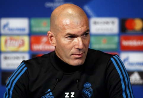 Z. Zidane'as: tikėjausi išvengti "Juventus"