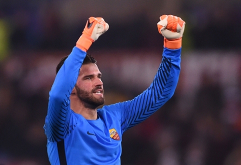 Alissonas: džiugu girdėti, jog tavimi domisi "Real"