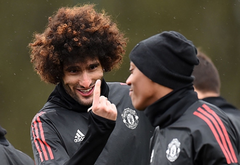 POP: Nauja šukuosena M.Fellaini pribloškė "Man Utd" gerbėjus (FOTO)