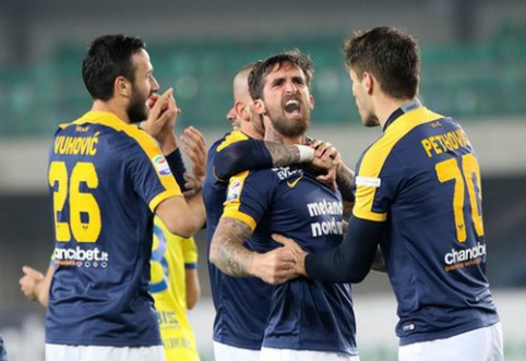 "Hellas" iškovojo svarbią pergalę prieš "Chievo" (VIDEO)