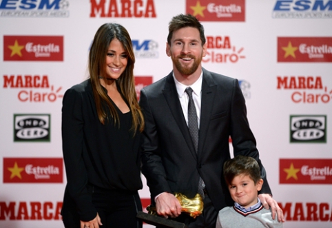 Pagausėjimo savo šeimoje sulaukęs L. Messi praleis dvikovą su "Malaga"