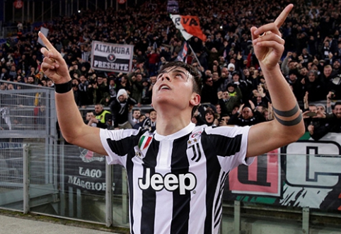 P.Dybala: "Įvartis padės man sustiprinti pasitikėjimą savo jėgomis"