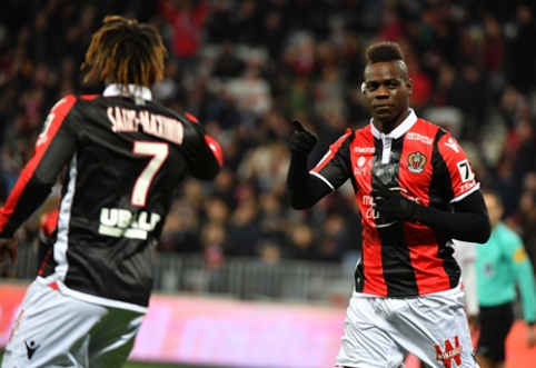 "Nice" rungtynių pabaigoje palaužė "Lille", "Monaco" įveikė "Bordeaux" (VIDEO)