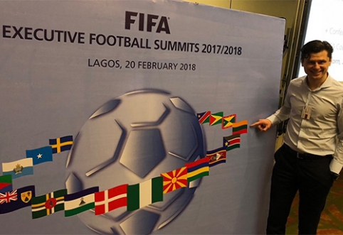 T.Danilevičius: pasiekėme žodinį susitarimą dėl apsilankymo pas FIFA vadovą