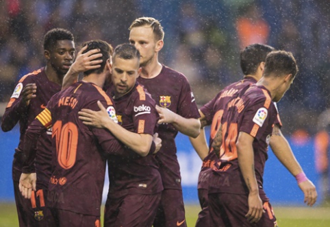 L. Messi "hat-trickas" atnešė "Barcelona" komandai Ispanijos čempionų titulą (VIDEO)