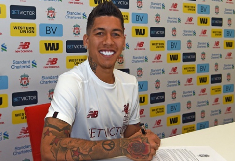 R. Firmino susiejo ateitį su "Liverpool"