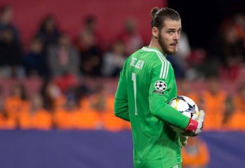 J. Mourinho patvirtino: D. De Gea "Man Utd" tikrai nepaliks