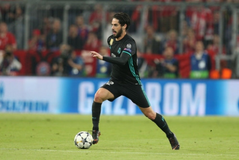 ''Real'' dėl traumos prarado Isco