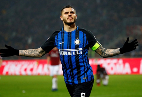 M.Icardi užfiksavo nuo Z.Ibrahimovičiaus ir Ronaldo laikų neregėtą pasiekimą