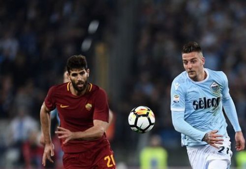 "Lazio" ir "Roma" ekipos pasidalino po tašką (VIDEO)