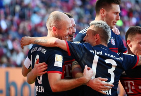 "Bayern" - šeštus metus iš eilės Vokietijos čempionas! (VIDEO)