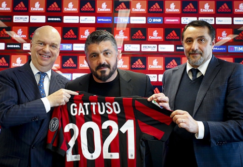 Oficialu: G.Gattuso pratęsė kontraktą su "Milan"