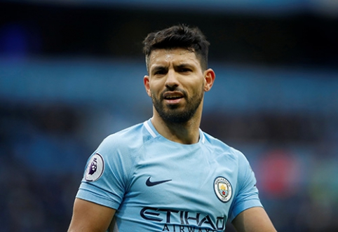 S.Aguero praleis mačą prieš "Liverpool"