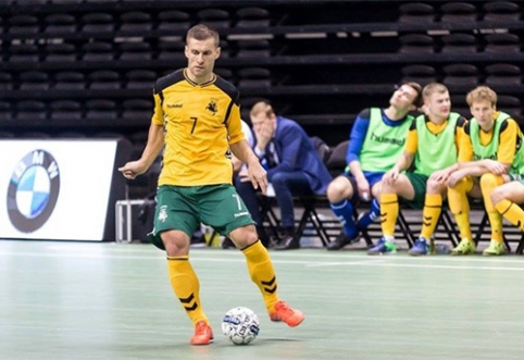 Lietuvos futsal rinktinę sutriuškino baltarusiai