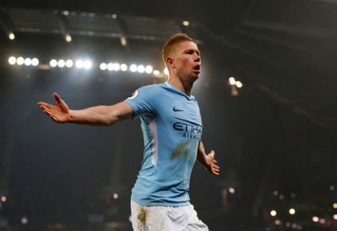 K. De Bruyne: būtų ypatinga laimėti titulą prieš "Man Utd"