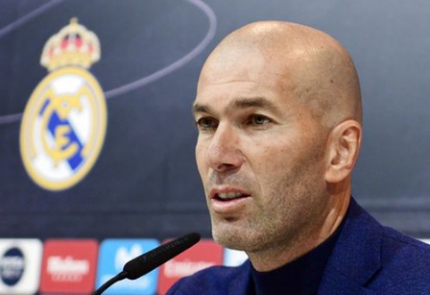 Staigmena iš Madrido: Z. Zidane'as paskelbė, kad palieka "Real"