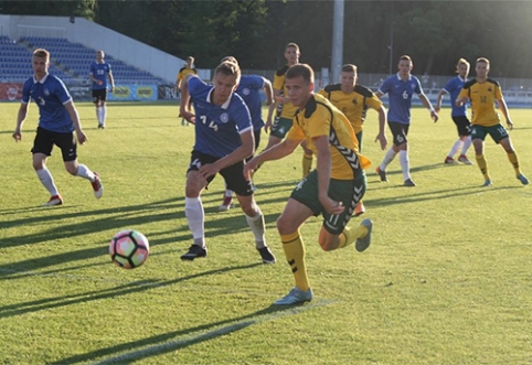 Baltijos taurėje – dramatiškos U-21 rinktinės lygiosios (VIDEO)