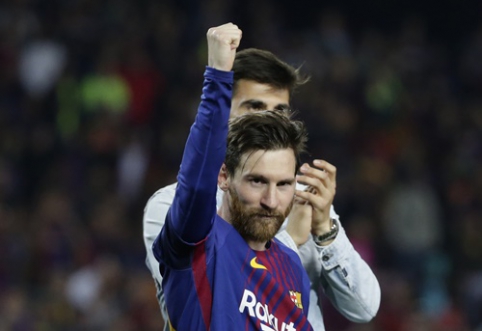 L. Messi iškovojo rekordinį penktąjį "Auksinio batelio" apdovanojimą