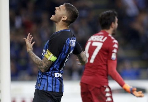 Pralaimėjusiai "Inter" liko tik teoriniai šansai patekti į Čempionų lygą (VIDEO)