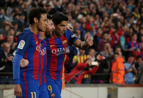 Neymaras: pasiilgau Messi ir Suarezo