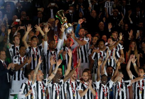 Italijos taurės finale – M. Benatia dublis ir triuškinama "Juventus" pergalė (VIDEO)