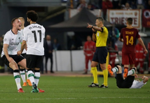 Nervus patampiusi "Roma" nesustabdė "Liverpool" nuo patekimo į ČL finalą (VIDEO, FOTO)