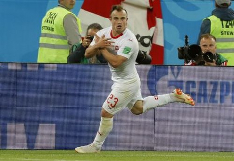 G. Xhaka ir X. Shaqiri gali būti suspenduoti dvejoms rungtynėms