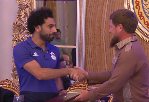 M.Salah tapo Čečėnijos garbės piliečiu (VIDEO)