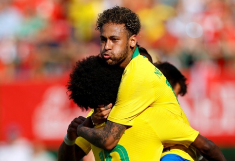 Brazilai pasiruošimą pasaulio čempionatui užbaigė triuškinančia pergale (VIDEO)
