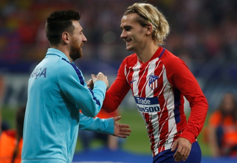 A. Griezmanno "Barcoje" nesulauksiantis L. Messi pakeitė nuomonę apie jo reikalingumą