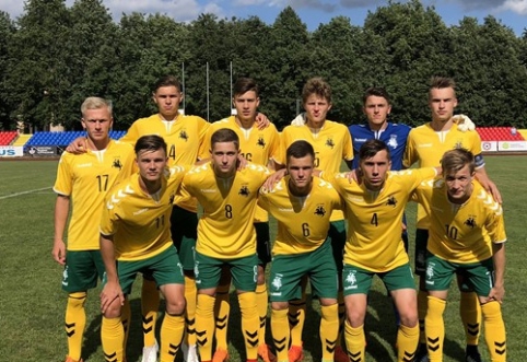 U-19 rinktinė patyrė triuškinančią nesėkmę Baltijos taurėje