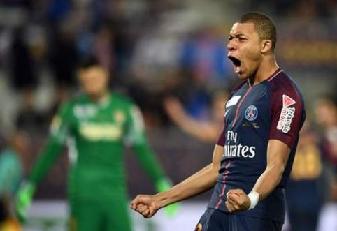 K. Mbappe pasikeitė marškinėlių numerį