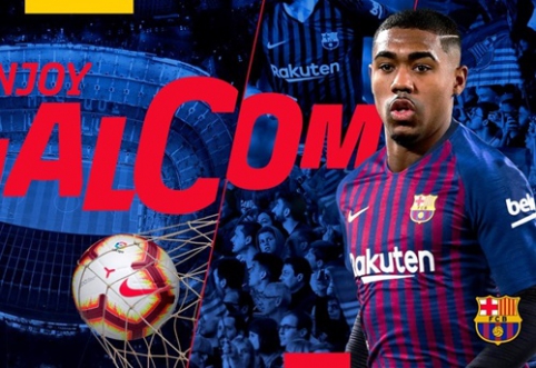 Oficialu: "Barcelona" iš po "Roma" nosies nugvelbė Malcomą