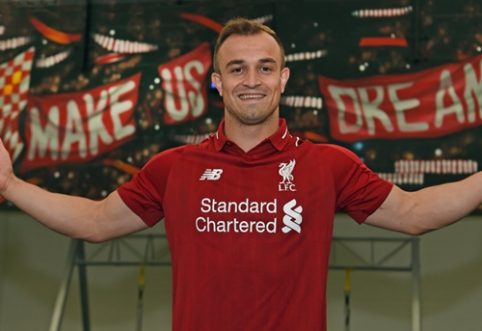 Oficialu: "Liverpool" įsigijo X. Shaqiri