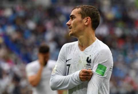 A. Griezmannas parodė pagarbą Urugvajui, tačiau L. Suarezas apie tai girdėti nenorėjo