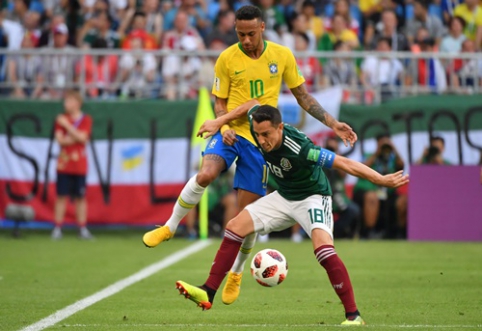 Neymaro žodžių nepamiršęs A. Guardado įgėlė iš čempionato iškritusiam brazilui