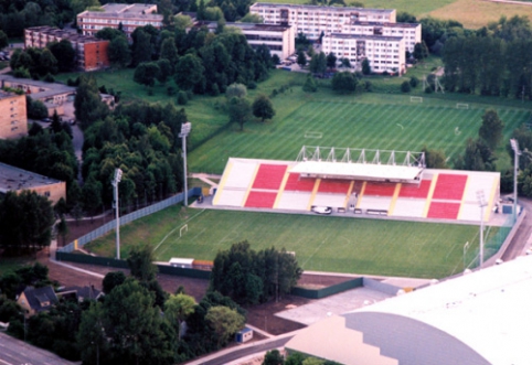 Marijampolės stadione atlikti atnaujinimo darbai