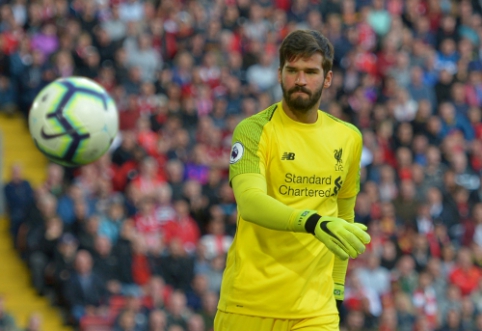 Alissonas: žaidimas Liverpulyje primena Brazilijos rinktinę