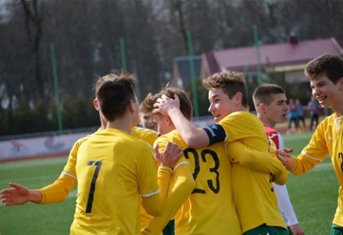 U-16 rinktinė bandys nustebinti gruzinus