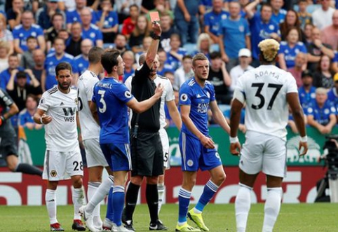 "Leicester City" nepateiks apeliacijos dėl J. Vardy raudonos kortelės (VIDEO)
